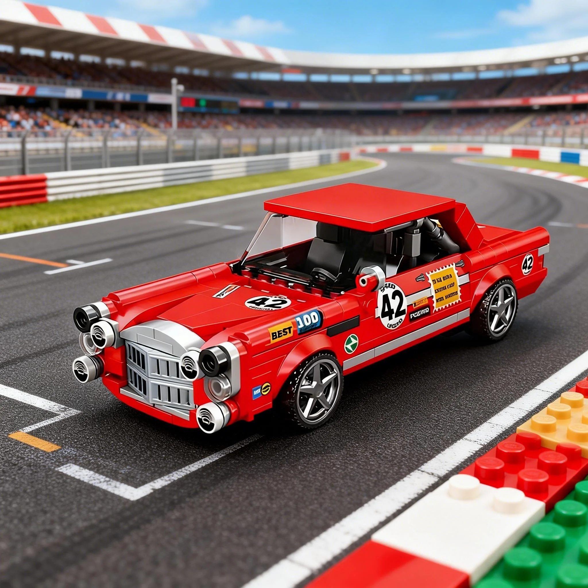 

Moc Speed Technical Car City Vehicle Racing Car Building Blocks Sports Car Garage Carro Rennau Voiture Creative Toys