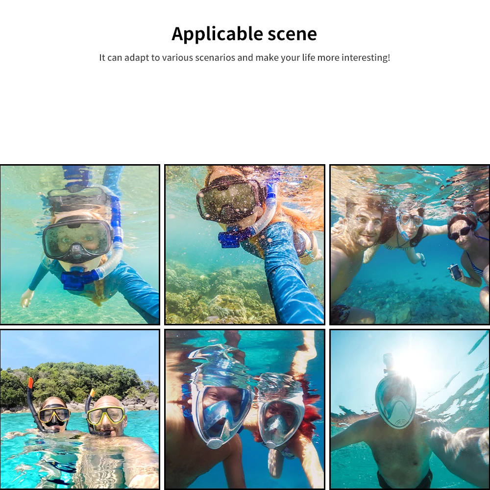 HONGDAK Water Floating Hand Grip Handle Mount Accessory for GoPro Hero 11 10 9 8 7 6 5 4 SJ4000 SJ5000 Insta360 Action Camera