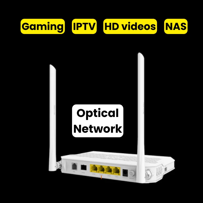 Tenda HG9 GPON AC1200 Dualband Wi-Fi Router ONT FTTH Optical Fiber Network ONU Modem OLT OMCI TR069 VoIP Phone Call USB NOT EPON