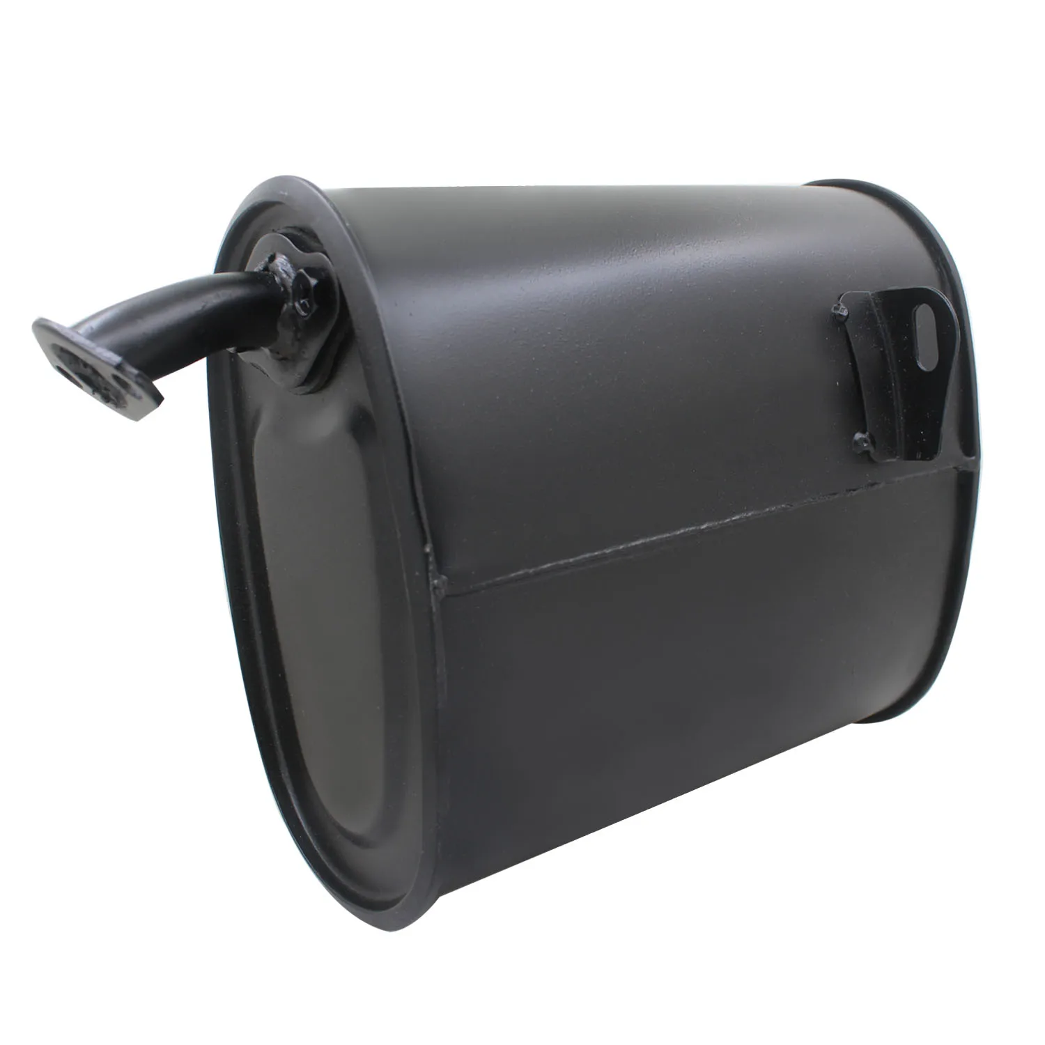 Gasoline Generator Muffler Universal Exhaust Integrated muffler Gasoline generator accessories Black Iron 2-3KW 5-8KW