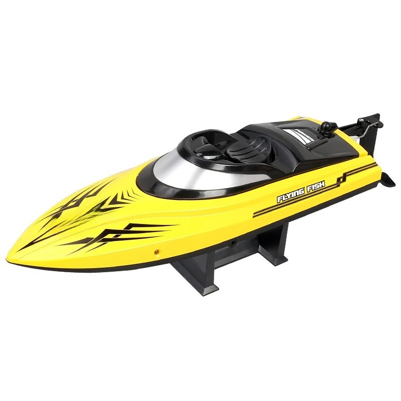 

High-speed remote control speedboat HJ811 medium 2.4G boat with light low power prompt automatic dormancy water cooling