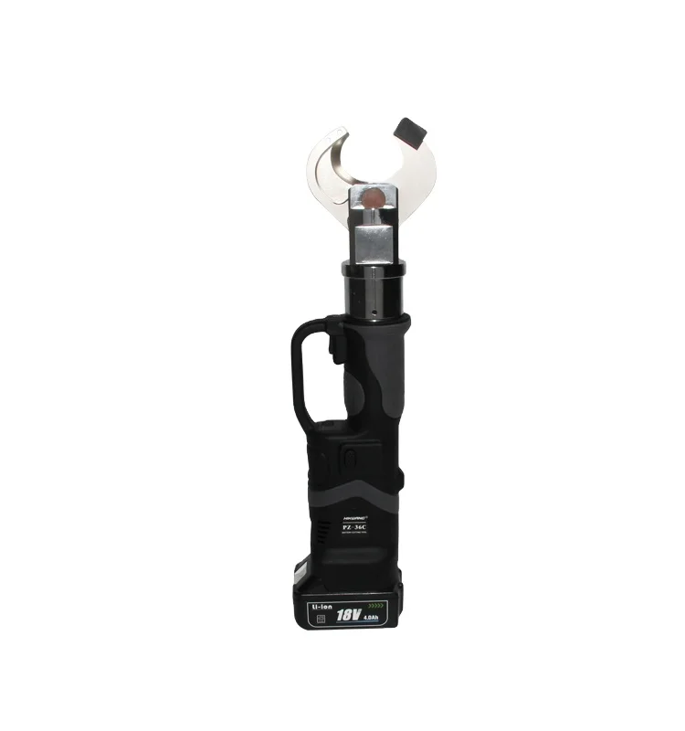 

PZ-36C Hydraulic Electric Battery Cable Cutter for CU AL Cable ACSR Optional with Insulating Rods for 10Kv Cordless Cutting Tool
