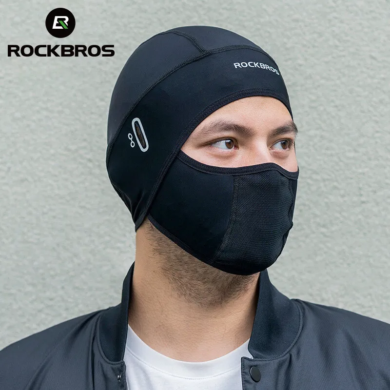 ROCKBROS maska ​​rowerowa letni lodowy jedwab krem ​​do opalania mężczyźni kobiety komplet kominiarka na motocykl rower nakrycia głowy wiatroszczelna jazda