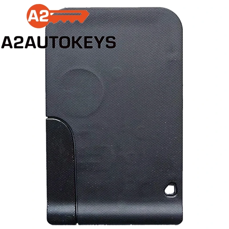 A2AUTOKEYS 3 Buttons ID46 Chip 433 MHZ Car Emergency Smart Remote Key For Renault Megane 2 Scenic Card II