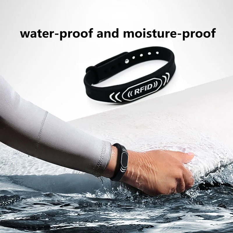 5Pcs 125Khz Rfid EM4305 T5577 Polsband Armband Waterdicht Proximity Herschrijfbare Smart Id Card Voor Rfid Copier