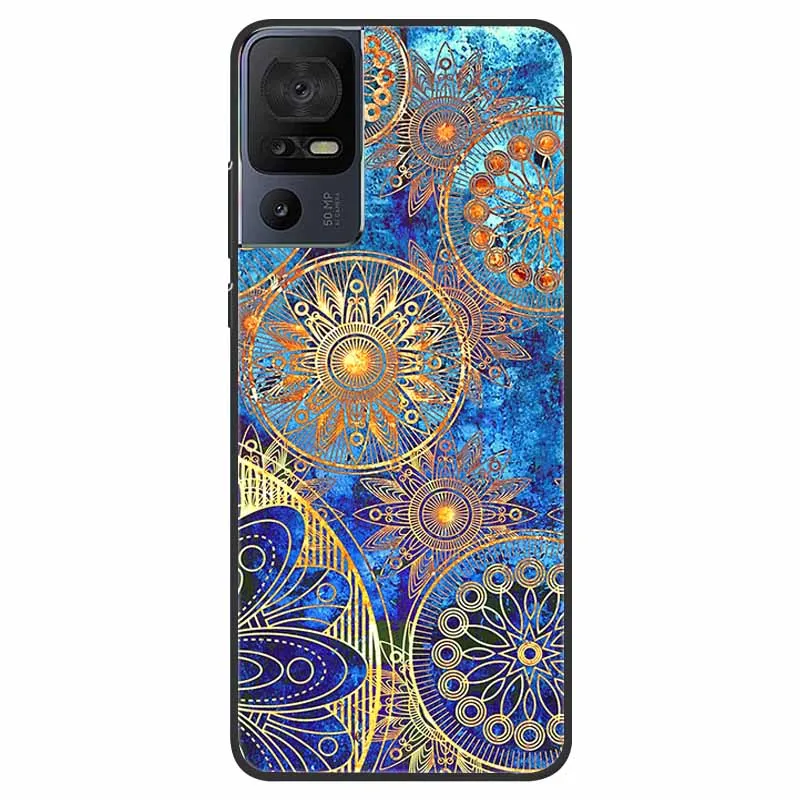 For TCL 40 SE Case 40SE Shockproof Soft silicone TPU Back Cover For TCL 40 SE Phone Cases TCL40SE Full protective Fundas 2023