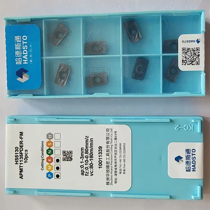 

APMT1135PDER-FM HS5130/APMT1604PDER-FM HS5130/APMT1605PDER-FM HS5130 APMT1135 1604 1605 Твердосплавные пластины с ЧПУ, фрезерные инструменты