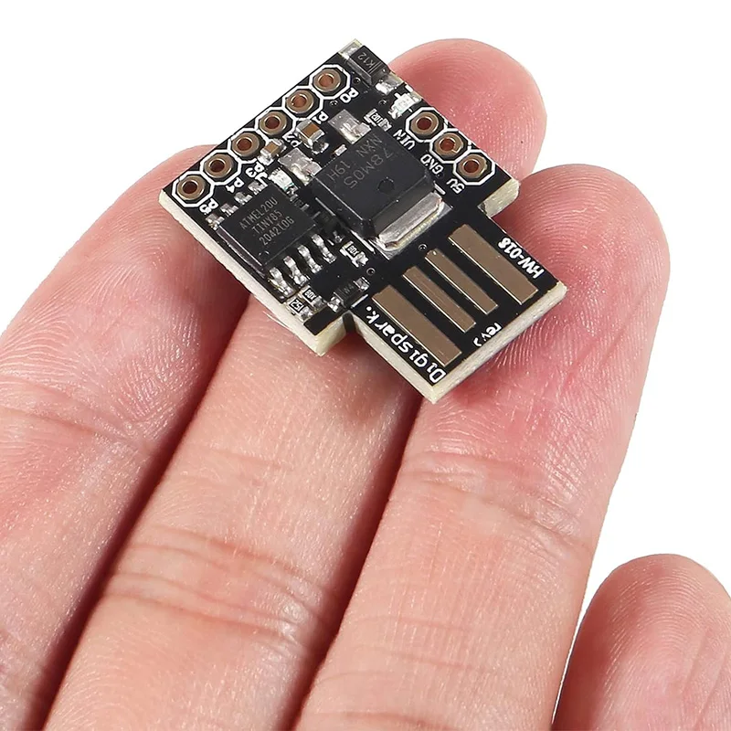 ATTINY85 Digispark kickstarter miniature for Arduino Usb Development