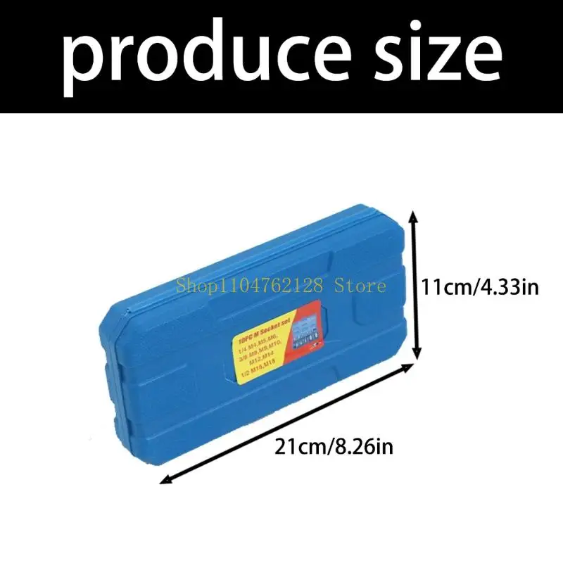 12 Punkt Triple Square Spline Bit Socket Set Manipulationen mit Case Car Reparatur Bester Verkauf Bester Verkauf