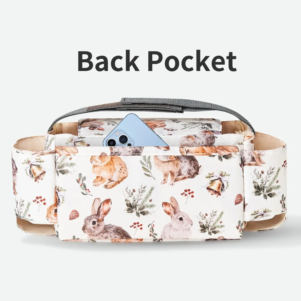 

Многофункциональная сумка для детской коляски, водонепроницаемая с несколькими карманами, подвесная сумка для хранения коляски, сумка для мамы для ухода за ребенком