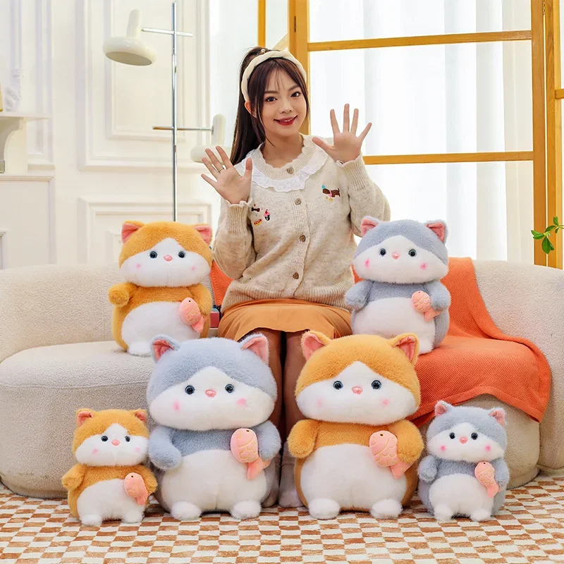 

Новый большой размер 50 см Lalafanfan Cat плюшевая милая кукла-кошка Lafan игрушка детская кукла милая подходящая одежда детские подарки милые плюшевые игрушки