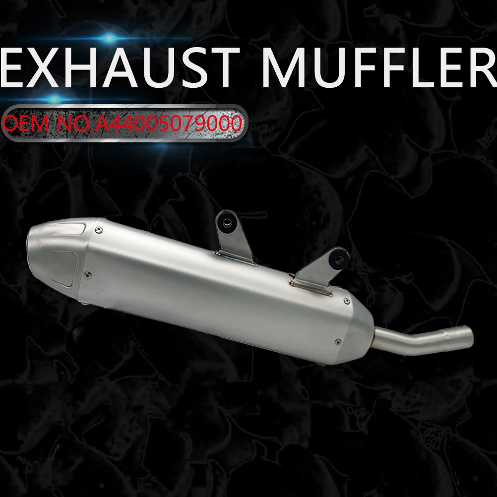 2023-2025 Motorcycle Exhaust Pipe Muffler Stainless Steel Interface Exhaust System Tail Pipe For KTM HUSQVARNA GASGAS 250 300