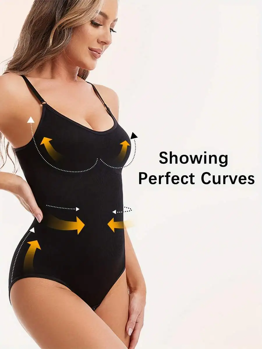 3 Pieces Seamless Body-Shaping Corsets, With Belly Contracting, Hip Lifting And Hip Slimming Functions