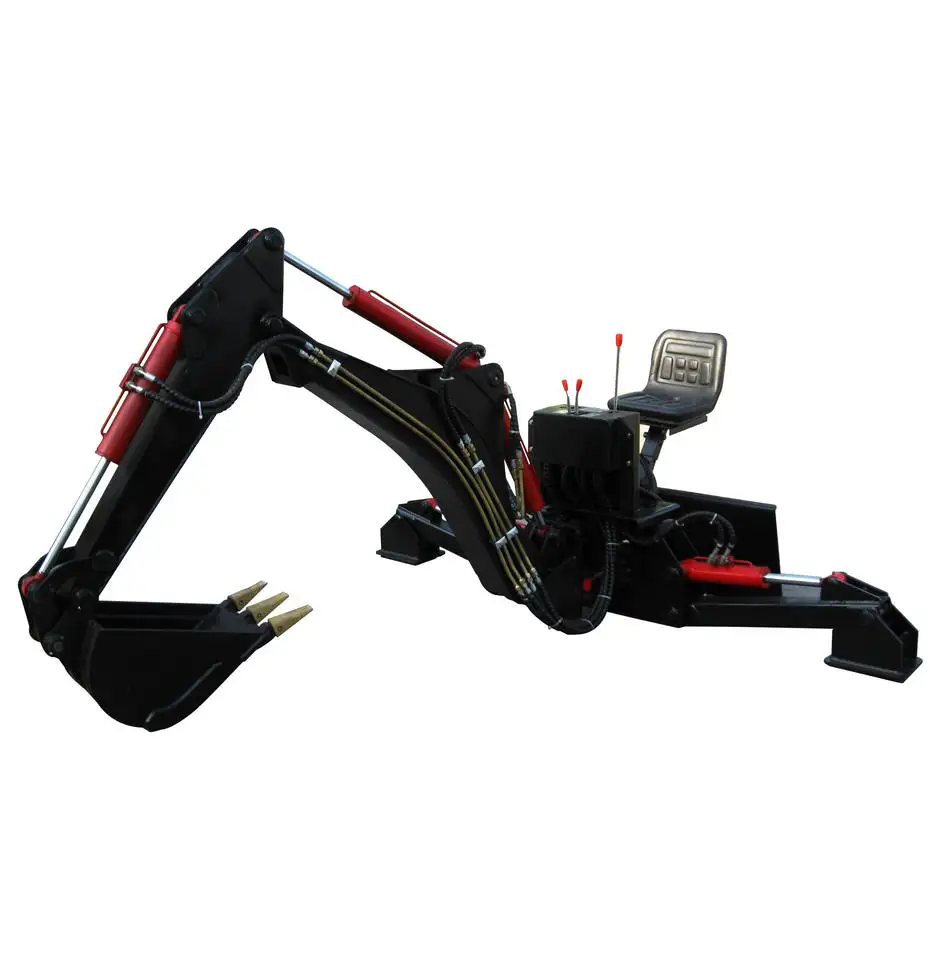 Agricultural Tractor Multifunctional Backhoe, Farm Orchard Plowing Tilling Backhoe Loader for Sale