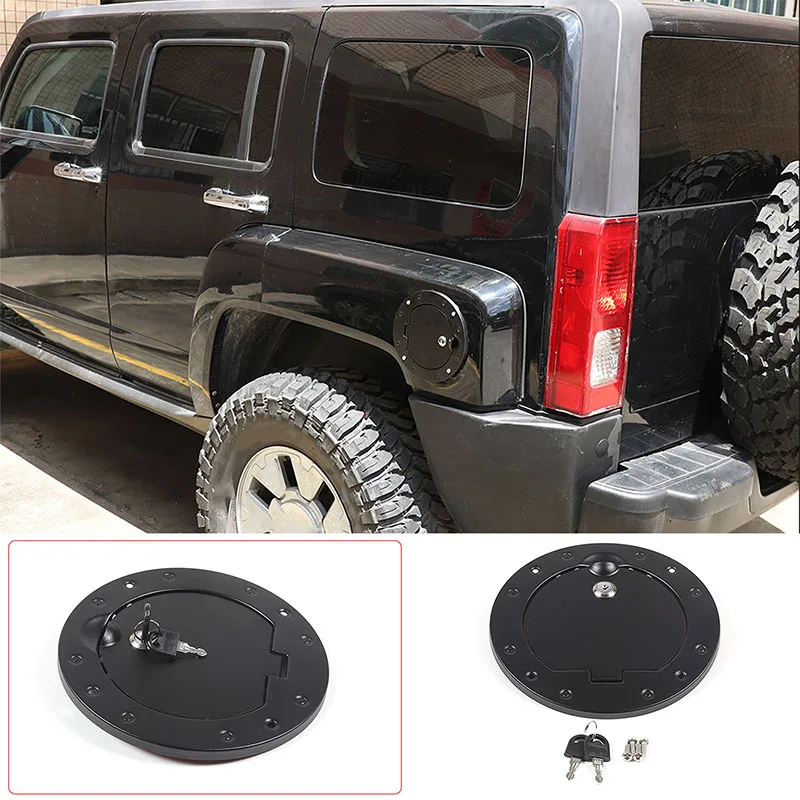 

Для Hummer H3 05-09: крышка топливного бака из алюминиевого сплава, черная/серебристая, с противоугонным замком, декоративные элементы, запасные части для автомобиля.