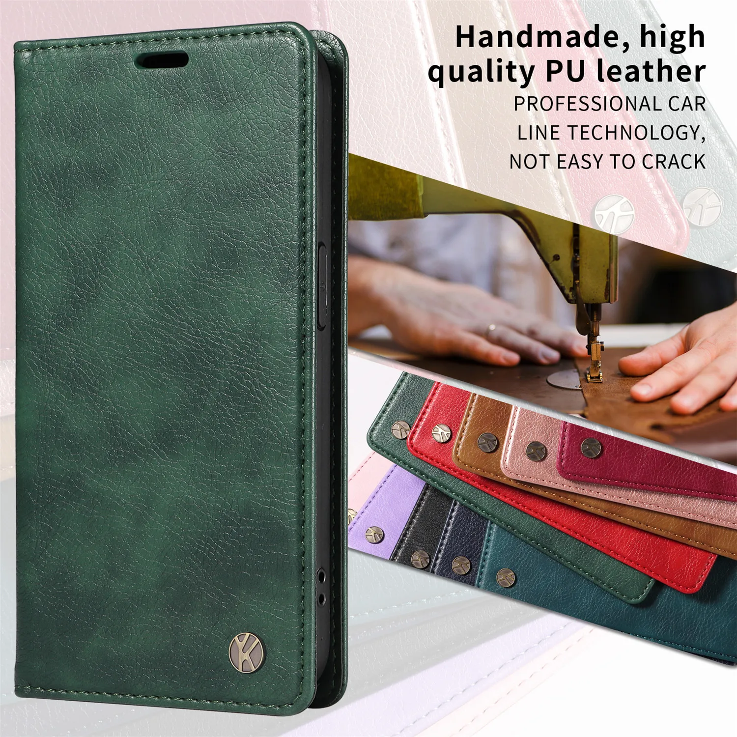 Wallet Case For Xiaomi Redmi 9A 9C 9T 10A 10C 11A 12C 13C Leather Stand For Redmi A1 Plus A3 K40 K60 Pro K70E Flip Phone Cover