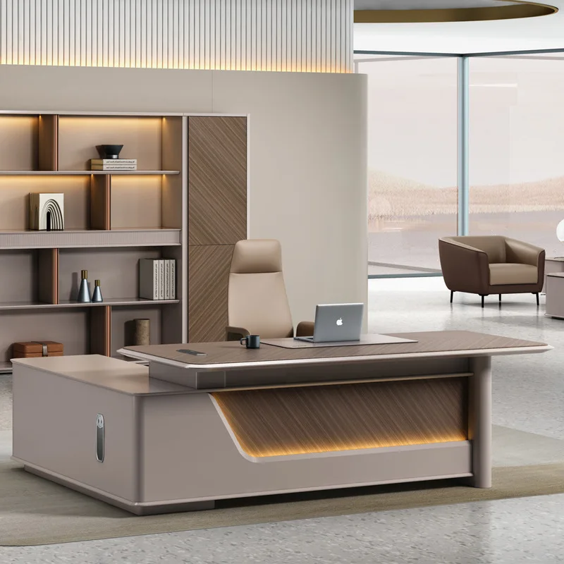 CEO desk Luxury Executive , Boss , CEO , Simple And Modern Desk, Small Office Meeting Table, Workstation
