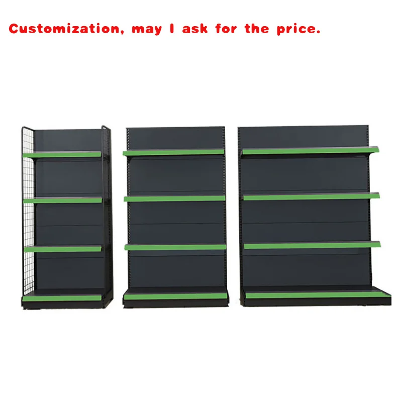 custom.High Quality Supermarket Display Shelf Light-Duty Wood Steel Equipment Good Price Store Storage Metal Rack Bracket LED Li