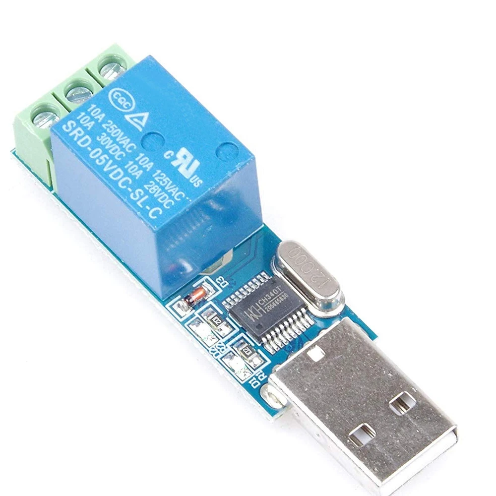 Módulo de relé USB, interruptor de Control inteligente USB para convertidor electrónico tipo LCUS-1