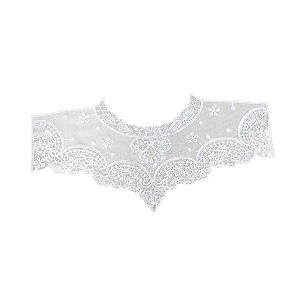 Fashionable Lace Accessory Embroidered Lace Collar Trim for Diy Sewing Supplies Women's Hollow Out for Wedding for Clothing