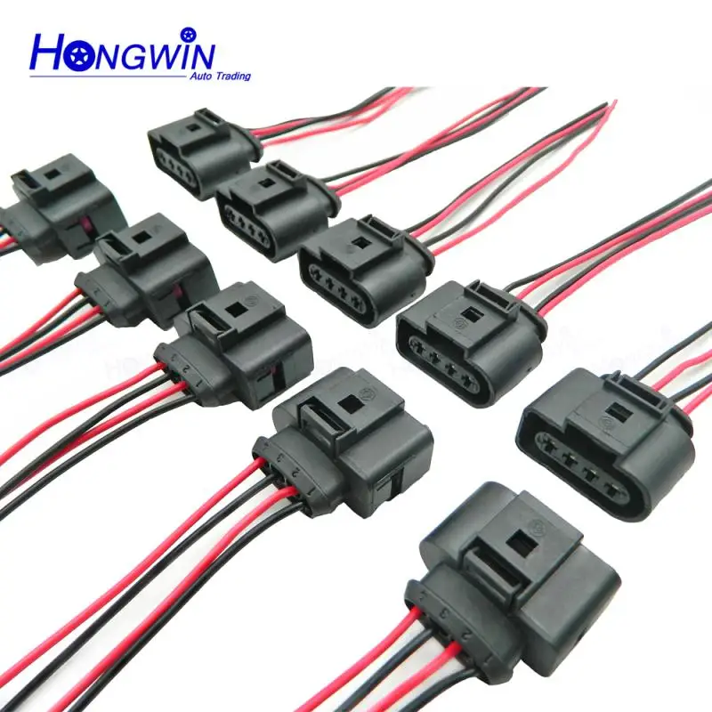 Ignition Coil Connector Repair Harness Plug Wiring For VW Jetta Golf Passat Tiguan CC Audi A3/4/5/6/7/8 TT Q3/5 R8 1J0973724