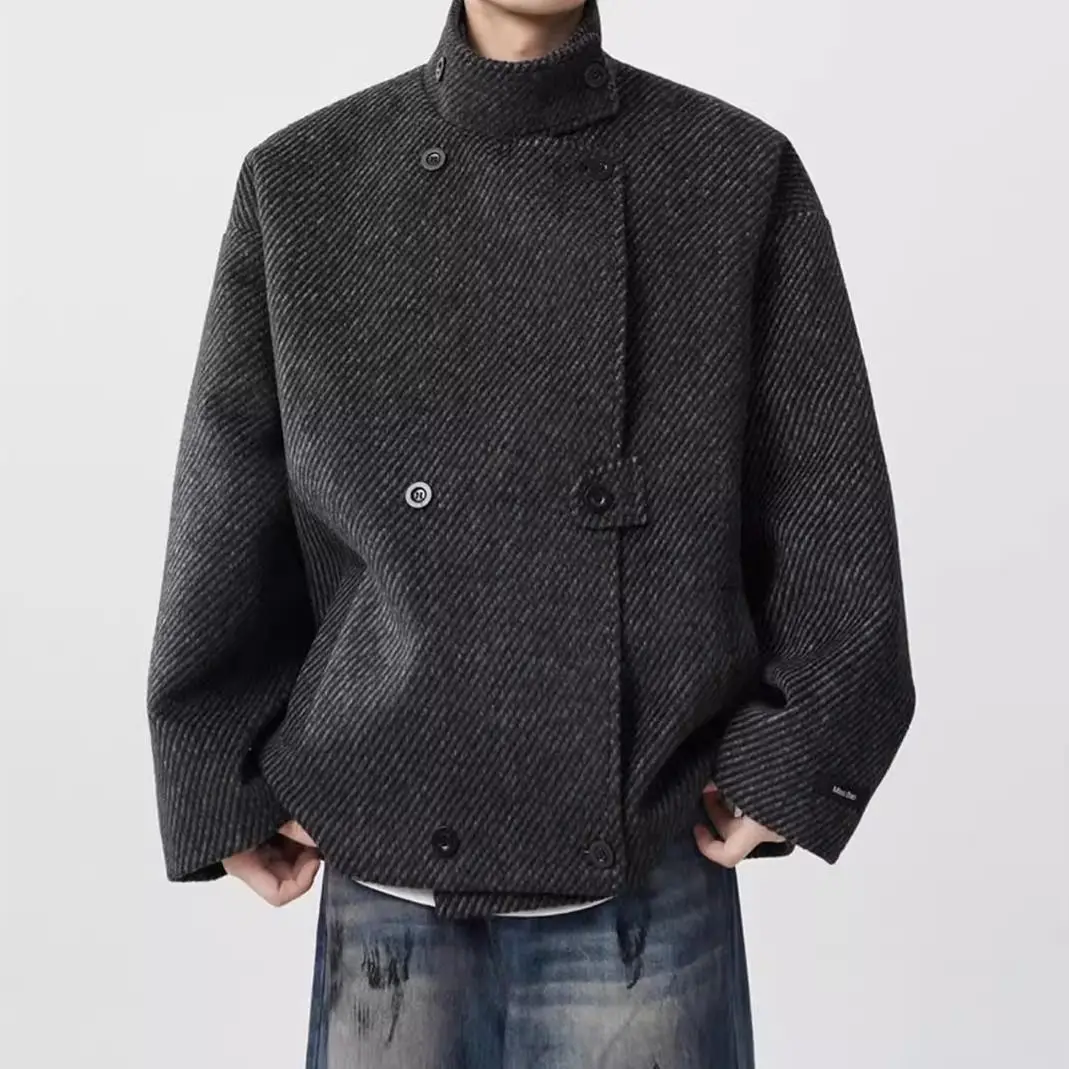 

Wool Blend Jacket Man Classic Mens Comforts Pleasures Luxuries Amenities Conveniences Facilities Accommodations Services Fashion