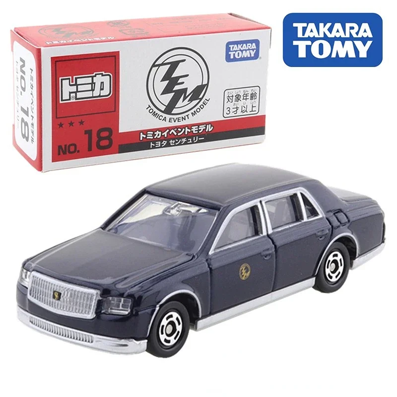 TAKARA TOMY 18 venue limited Toyota Century Alloy model, children's collection of decorative toys, children's holiday gifts.