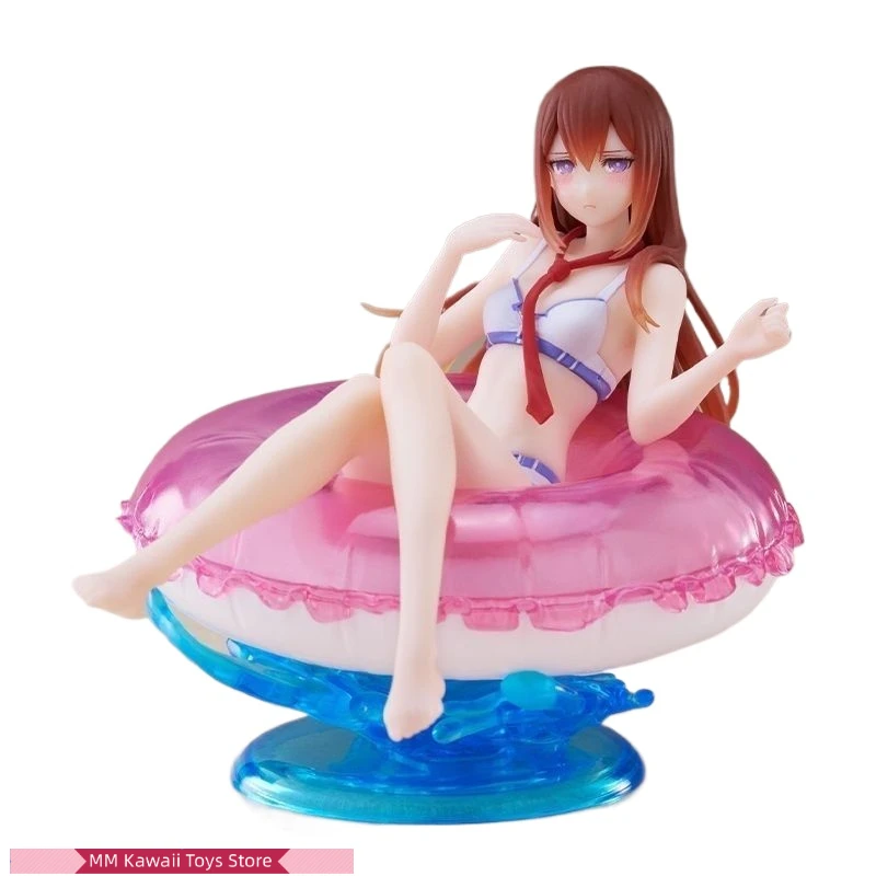 In Stock Original Taito AFG Aqua Float Girls Chris Makise 10CM Anime Figure Model Collectible Action Toys Gifts