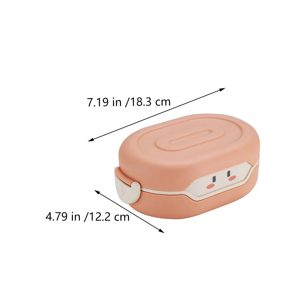 Lightweight Compact Bento Box Made of Premium PP Material Portable Lunch Container for School Office Home Microwave Safe Fresh