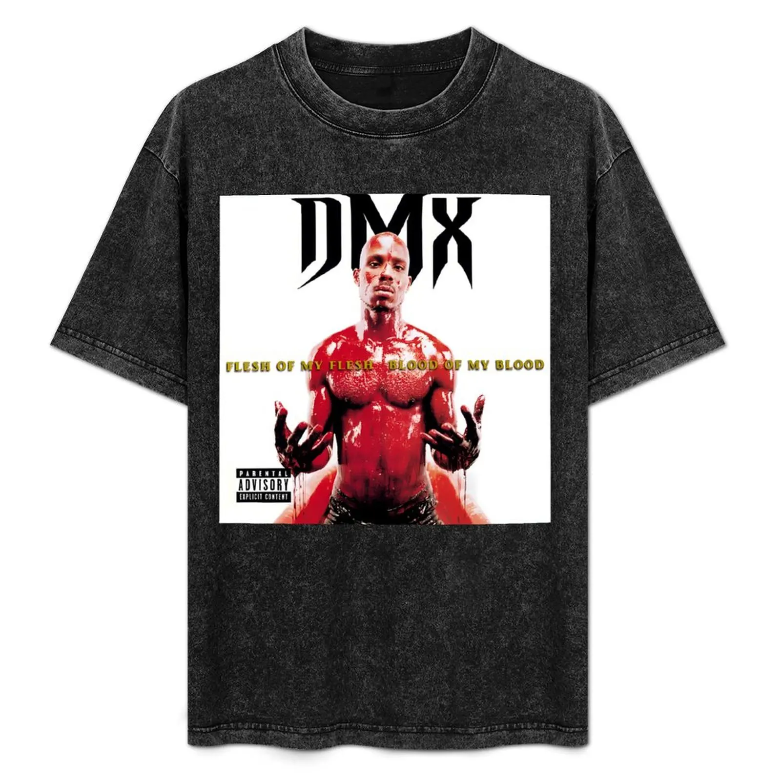 Flesh Of My Flesh, Blood Of My Blood': Camiseta de hip-hop de DMX, camiseta informal para el trabajo