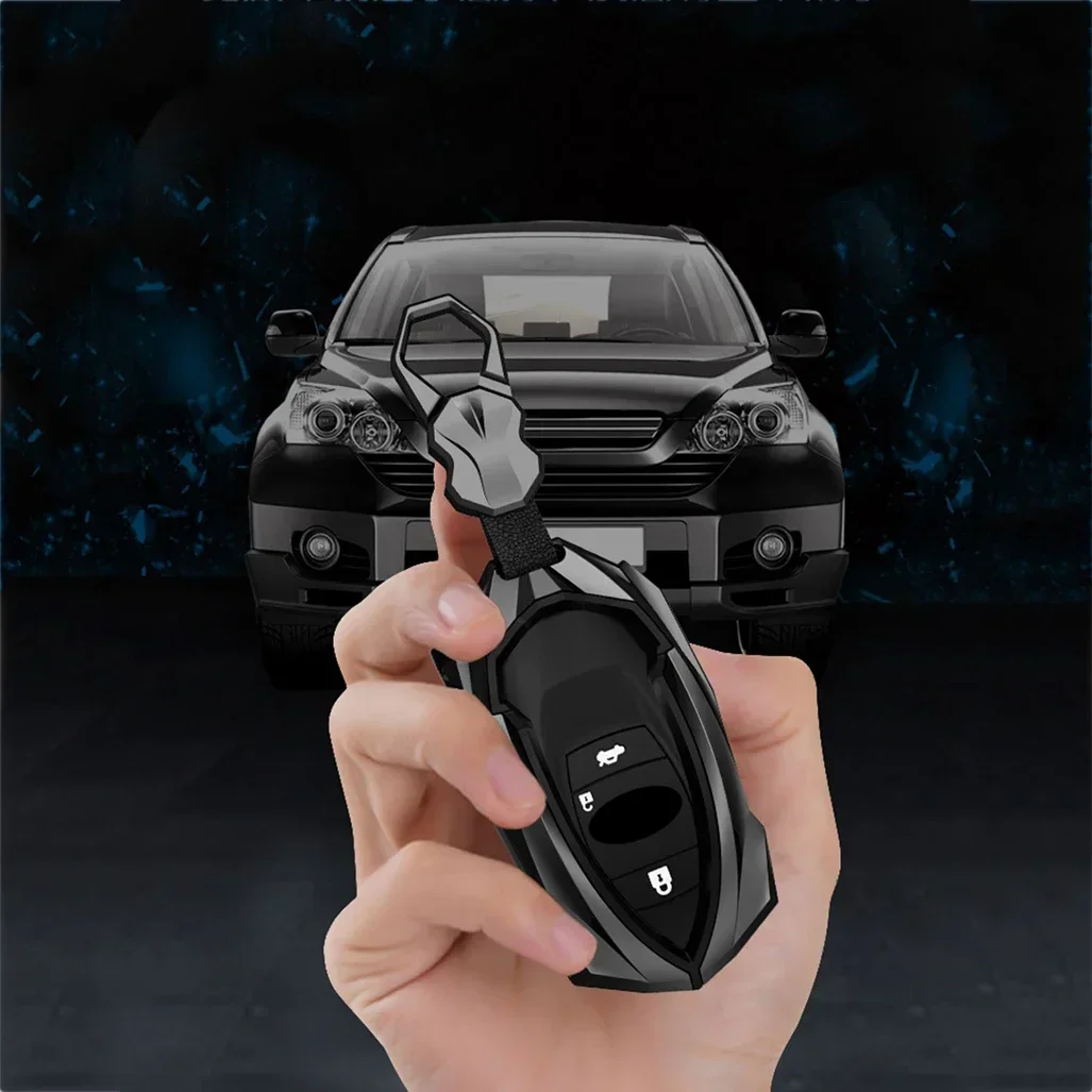 Zinc Alloy Key Holder Keychain Protective For Subaru XV SV Forester BRZ 2019 2020 Accessories Car Key Case Cover