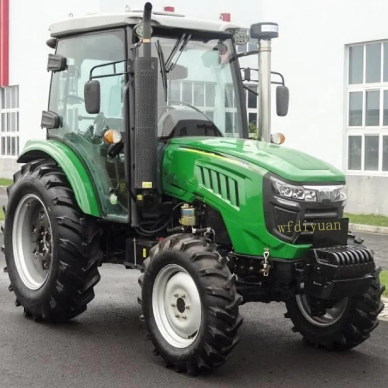 China: 4x4 90hp AC cabin tractors for agriculture traktor diyuan tractor