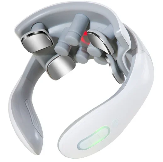 مدلك الرقبة الذكي مدلك ضغط الرقبة والعضلات لتخفيف آلام الأنسجة العميقة مدلك الرقبة