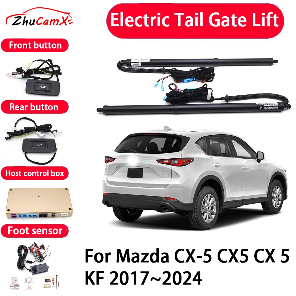 

ZhuCamX Car Automatic Electric Tail Gate Lift Tailgate Assist System for Mazda CX-5 CX5 CX 5 KF 2017–2024