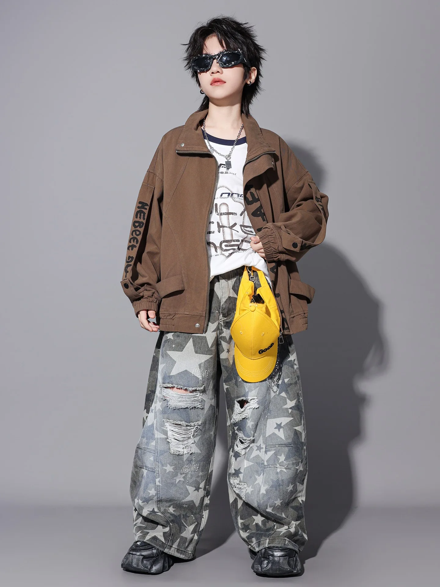 vetements-hip-hop-pour-enfants-vetements-d'hiver-pour-garcons-manteau-marron-baggy-costume-de-piste-de-tambour-costume-de-scene-jazz-kpop-pour-filles-bl18084