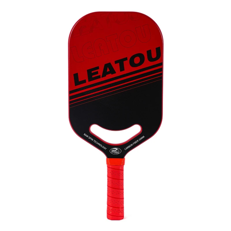 

Ракетка для пиклбола Pickleball Paddles из углеродного волокна с текстурированной зернистостью в аэрогриле, шестиполимерный сердечник для скорости вращения