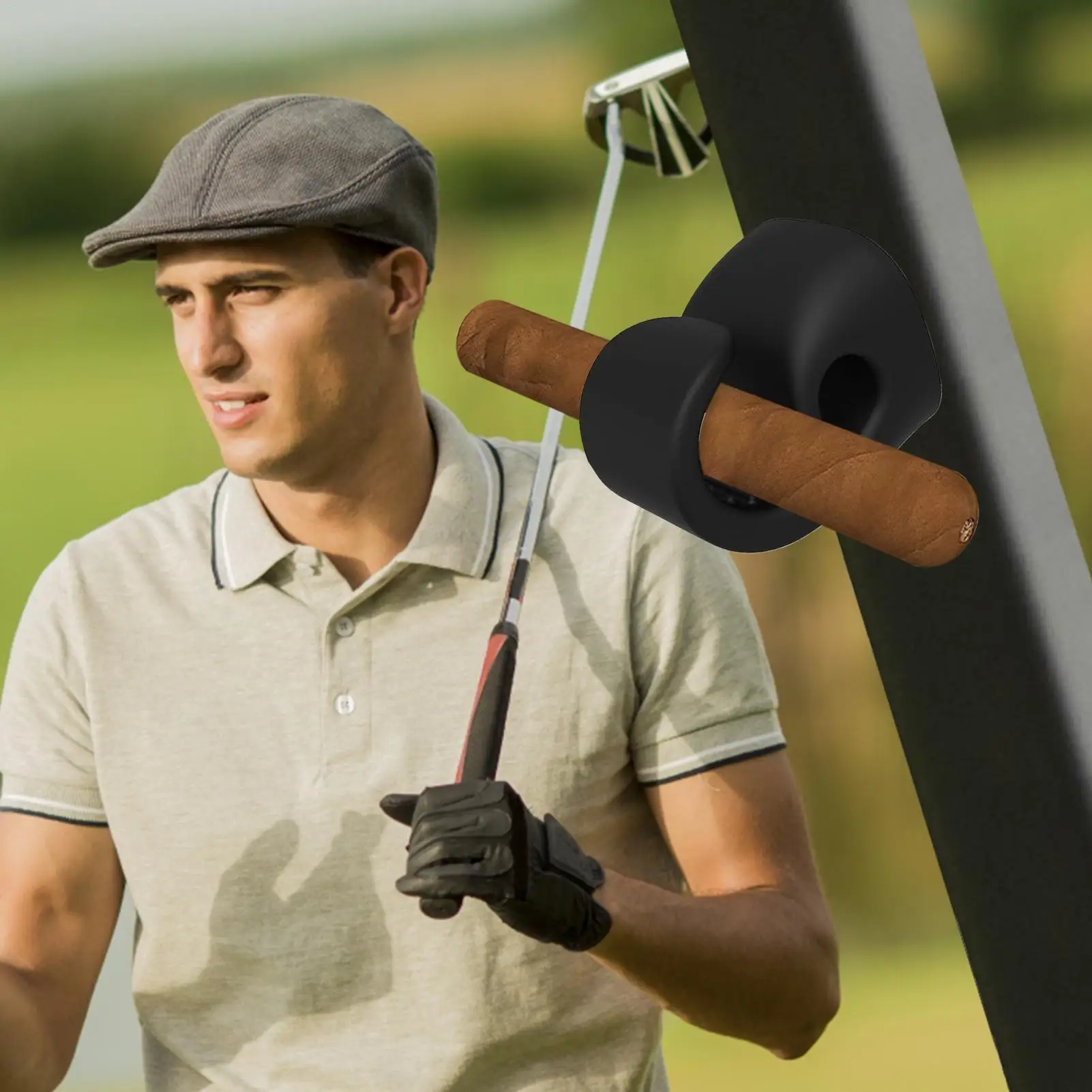 Clip magnético para carrito de Golf, soporte de silicona para carrito, abrazadera para gafas de sol para conductores de palos de coche, caña de pescar, Camping, Picnic, barbacoa