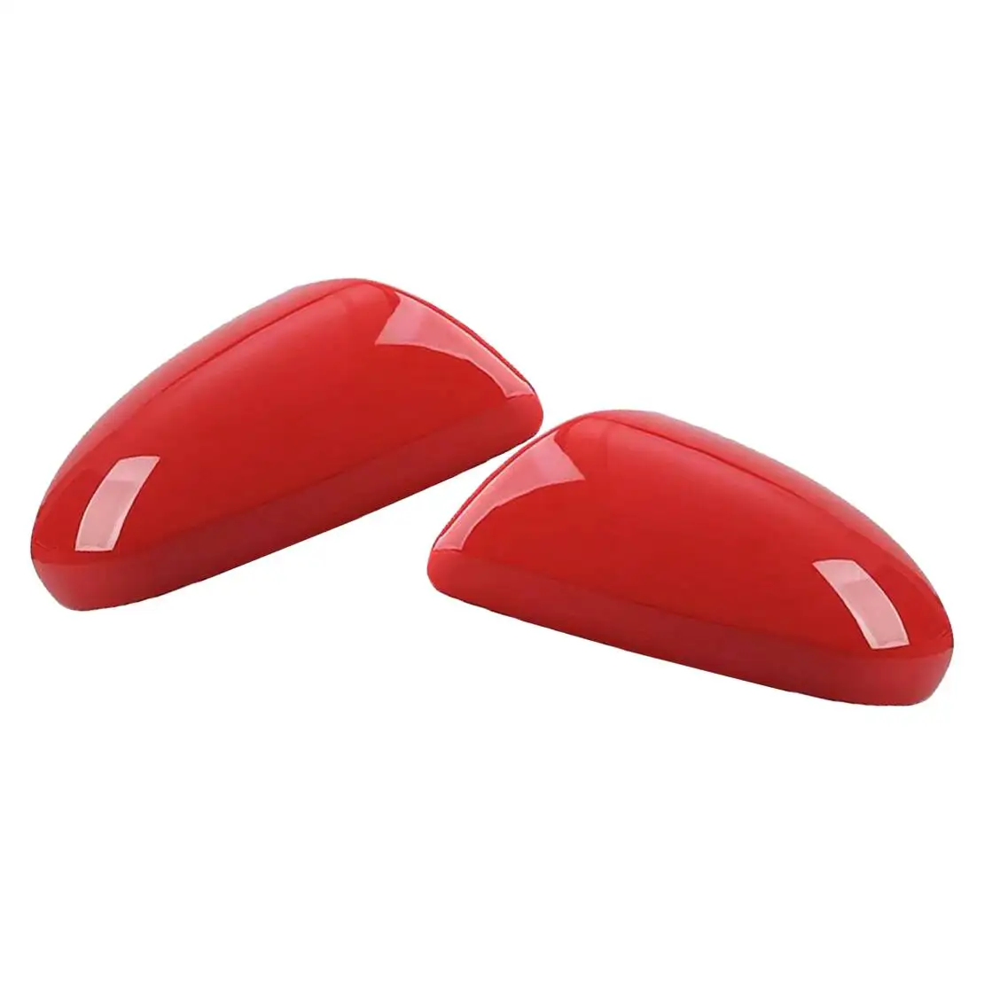

1 Pair Red ABS Plastic Front Side Door Wing Mirror Covers Caps Fit for Mazda 2 MK2 2007 2008 2009 2010 2011 2012 2013 2014