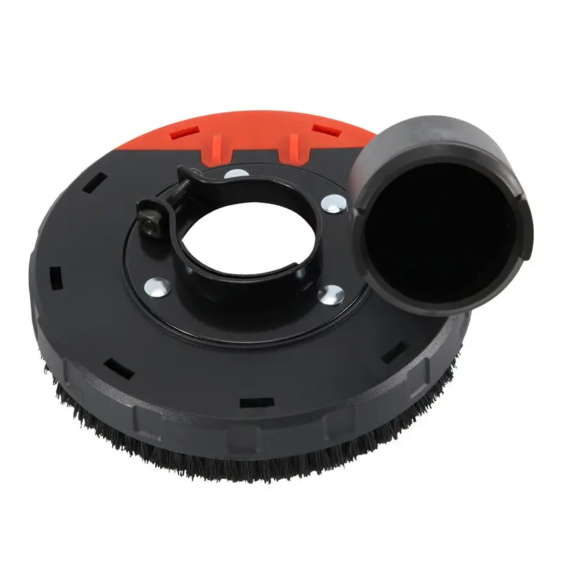 ABKJ-Concrete Stone Dust Collection Cover Angle Grinder Dust Cover Shroud Grinding Cutting Dust Shroud