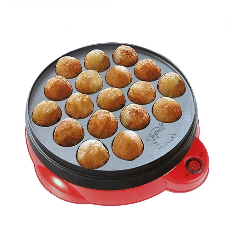 220V Chibi Maruko Baking Machine Household Electric Takoyaki Maker Octopus Balls Grill Pan Professional Cooking Tools