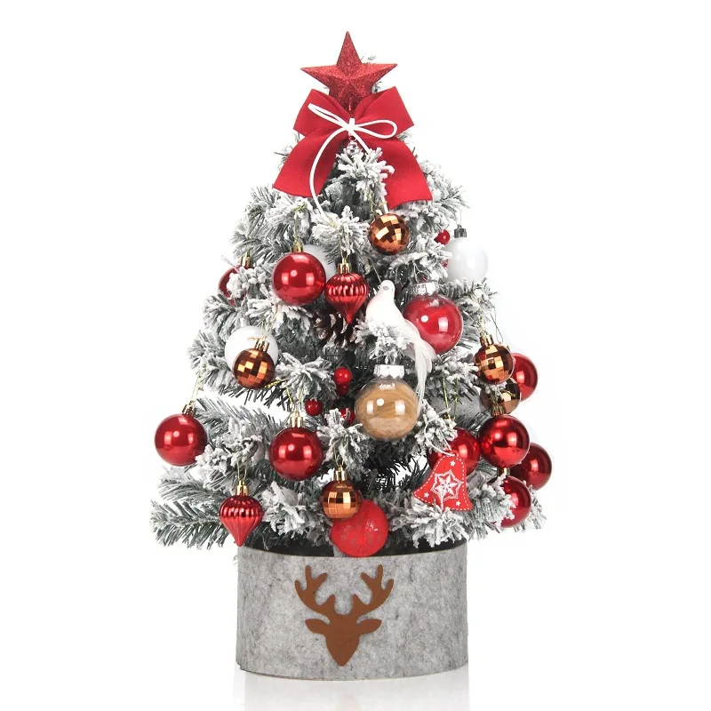 60cmDIY Christmas Tree Merry Christmas Decorations For Home 2023 Christmas Ornament Xmas Navidad Gifts Santa Claus New Year Tree