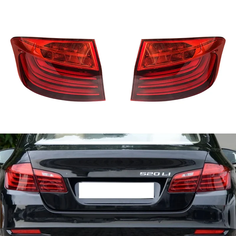 Tail Light Assembly For BMW 5 Series F18 F10 520 523 525 2014-2017 Outer Side Rear Taillight 63217306163 63217306164