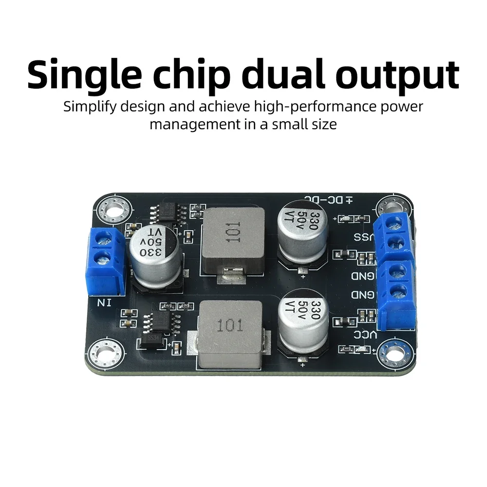 TPS5430 Modul Einzelstromversorgung 6–30V auf ±5V DC-DC Abwärtswandler Modul mit geringer Welligkeit und breitem Eingangsspannungsbereich – Detail 8