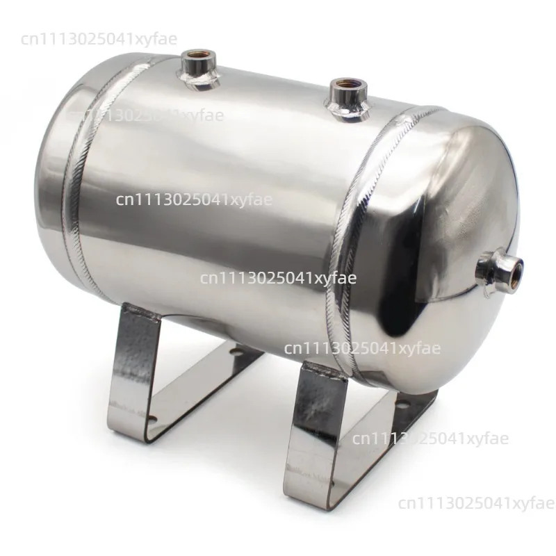 5L 304 Stainless Steel Air Buffer Storage Tank G1/4 Port Air Compressor Stabilizing Accessory