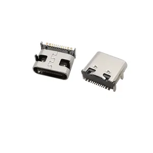 USB-Typ-C-Stecker, Jack-Ladungsanschluss, Typ-C, PCB-Schweißen, SMD, SMT, DIY-Reparaturadapter, 2 Stifte, 6 Stifte, 16 Stifte, 10pcs 12 Hauptverkaufsanschluss für Schweißmaschinen - №6