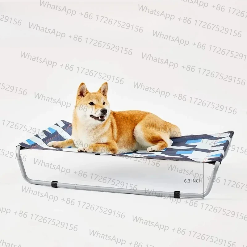Winter Elevated Dogs Cats Bed for Indoor/Outdoor Use, Easy Clean Dogs Bed, Washable and Breathable Raised Pet Bed