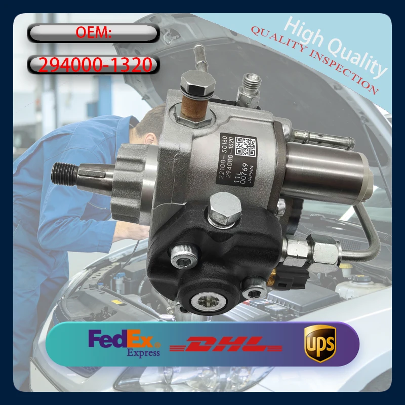 

High Pressure Common Rail Fuel Pump Assembly 294000-1320 Diesel Engine Fuel Pump Replacement Spare Parts