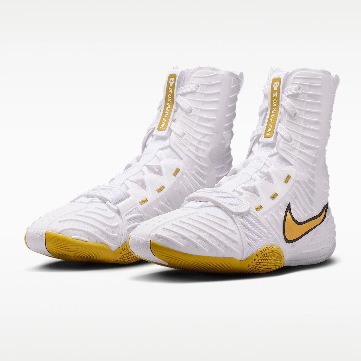 Zapatillas de boxeo Nike Hyperko 3 genuinas para hombre y mujer, transpirables, de caña alta, HV6696-100