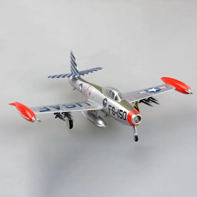 2024 Die Cast 1:72 Scale America Fighter Aircraft Model Easy Model F-84  Military  Emulation 37109  Collection Toy Gift Display