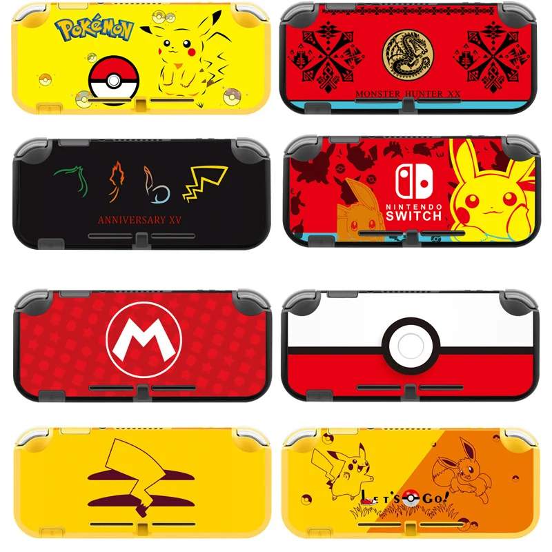 Étui de protection pour console de jeu Pikachu, Lite Cartoon Cover, Soft Shell, Anime, Document Accessorio, Cadeau d'anniversaire pour enfant, Expédition rapide